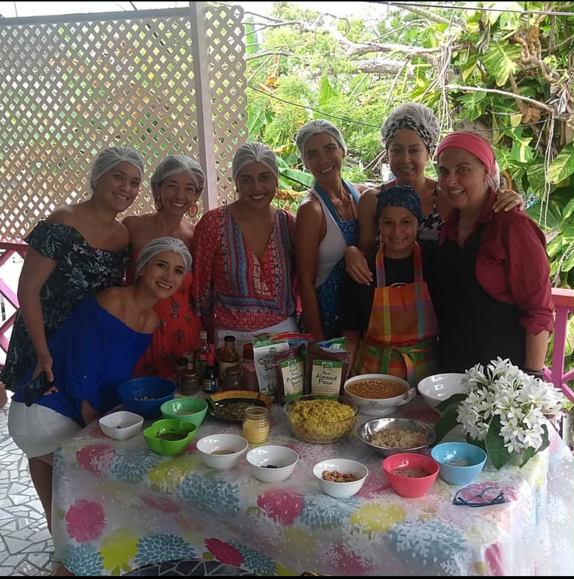 Clase de nutrición saludable, San Andrés