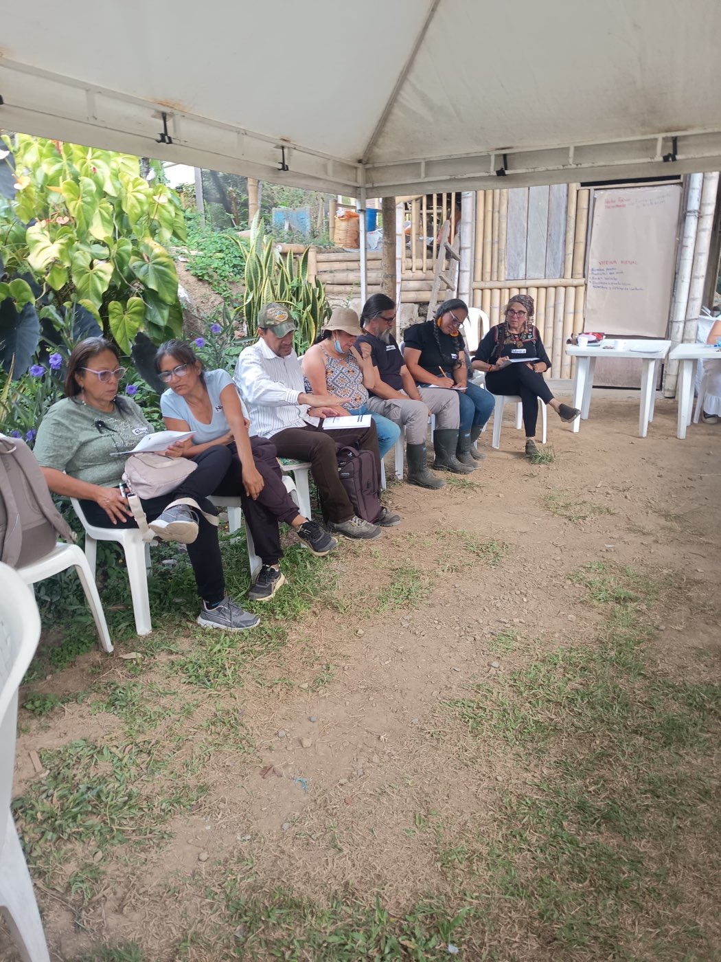 Encuentro comunitario de salud y territorio en Pijao